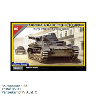 Bouwpakket 1:35 | Tristar 35017 | Panzerkampf IV Ausf. C
