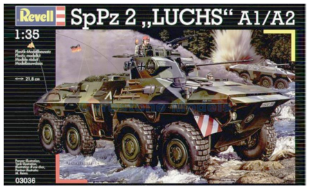 Bouwpakket 1:35 | Revell 03036 | SpPz.2 A1/A2 Luchs