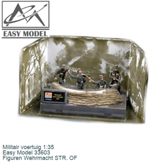 Militair voertuig 1:35 | Easy Model 33603 | Figuren Wehrmacht STR. OF