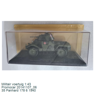 Militair voertuig 1:43 | Promocar 20141107_06 | 35 Panhard 178 6 1940