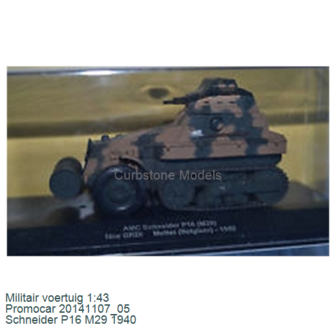 Militair voertuig 1:43 | Promocar 20141107_05 | Schneider P16 M29 1940