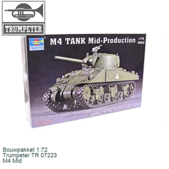 Bouwpakket 1:72 | Trumpeter TR 07223 | M4 Mid