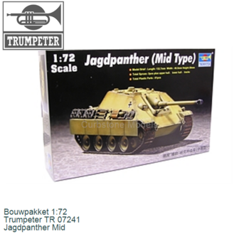 Bouwpakket 1:72 | Trumpeter TR 07241 | Jagdpanther Mid