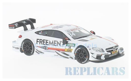 Modelauto 1:43 | RMZ Hobby UNF440999D-GPH | Mercedes Benz AMG C 63 #34 - E.Ocon