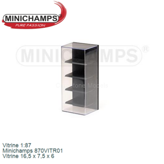 Vitrine 1:87 | Minichamps 870VITR01 | Vitrine 16,5 x 7,5 x 6