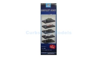 Vitrine 1:87 | Trumpeter 09811 | Vitrine L9.0 x B5.1 x H3.8 5 stuks Kunststof bodemplaat