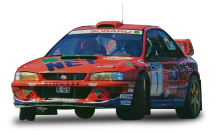 Modelauto 1:18 | Sunstar 5782 | Subaru  Impreza S5 WRC &#039;97 | McKinstry Motorsport 1999 #1 - A.Kremer - F.Ber&szlig;en