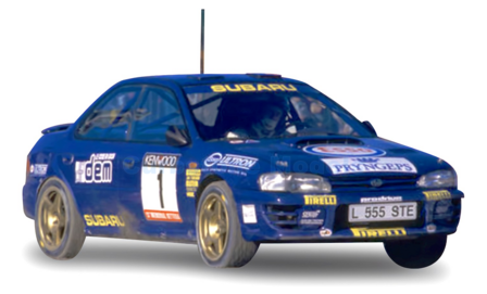 Modelauto 1:18 | Sunstar 5600 | Subaru World Rally Team Impreza 555 1993 #1 - C.McRae