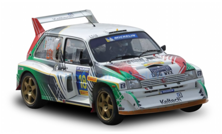 Modelauto 1:18 | Sunstar 5548 | MG Metro 6R4 | BRC Racing Team 2010 #18 - C.Breen - P.Hassett 