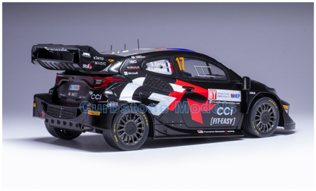 Modelauto 1:18 | IXO-Models 18RMC202.22 | Toyota Gazoo Racing GR Yaris Rally1 2024 #17 - S.Ogier - V.Landais