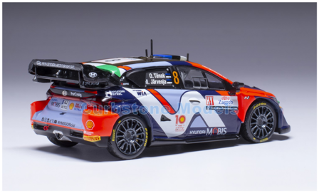 Modelauto 1:43 | IXO-Models RAM933B.22 | Hyundai Mobis Shell Racing i20 N Rally1 Hybrid 2024 #8 - O.T&auml;nak - M.Jarveoja