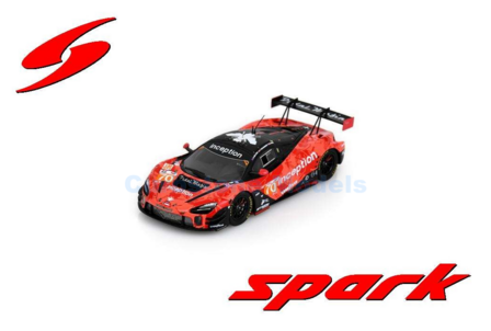 Modelauto 1:43 | Spark S9152 | McLaren 720S GT3 EVO | Inception Racing 2024 #70 - F.Schandorff - O.Millroy - B.Iribe
