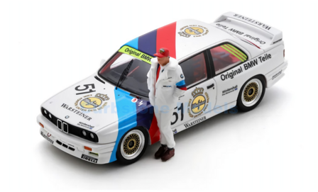 Modelauto 1:43 | Spark SI020 | BMW M3 | Schnitzer Motorsport 1987 #51 - N.Lauda - R.Ratzenberger - E.Pirro