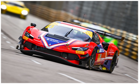 1:18 | Looksmart LS18RC037 | Ferrari 296 GT3 | AF Corse SRL 2024 #81 - A.Fuoco