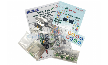 Modelauto 1:43 | Tameo TMK449 | Benetton Sport F1 Team B186 BMW 1986 - G.Berger - T.Fabi