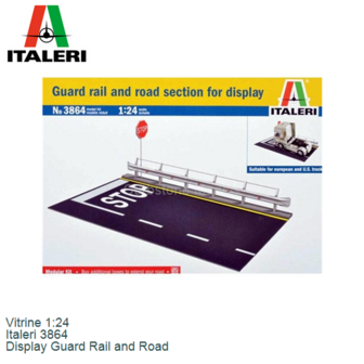 Vitrine 1:24 | Italeri 3864 | Display Guard Rail and Road