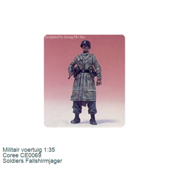Militair voertuig 1:35 | Coree CE0069 | Soldiers Fallshirmjager
