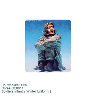Bouwpakket 1:35 | Coree CE0011 | Soldiers Infantry Winter Uniform 2