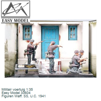 Militair voertuig 1:35 | Easy Model 33604 | Figuren Waff. SS, U.C. 1941