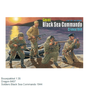 Bouwpakket 1:35 | Dragon 6457 | Soldiers Black Sea Commando 1944