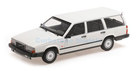 Modelauto 1:18 | Minichamps 155171772 | Volvo 740 GL Break White 1986