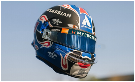 Helm 1:5 | Spark 5HF201 | Bell Helmet | Williams Racing Team 2025 #23 - A.Albon