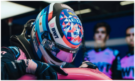 Helm 1:5 | Spark 5HF211 | Arai Helmet | BWT Alpine Formula One Team 2025 #43 - F.Colapinto