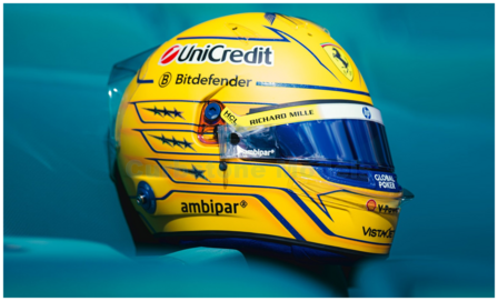 Helm 1:5 | Looksmart LSHEL015 | Bell Helmet | Scuderia Ferrari 2025 #44 - L.Hamilton