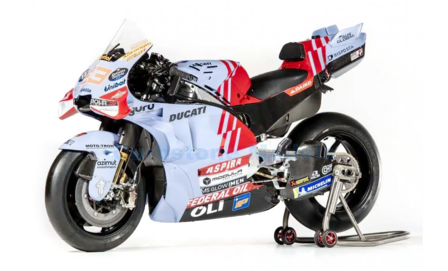 Motorfiets 1:18 | Maisto 36399M | Ducati Desmosedici GP23 | Team Gresini Racing MotoGP 2024 #93 - M.M&aacute;rquez