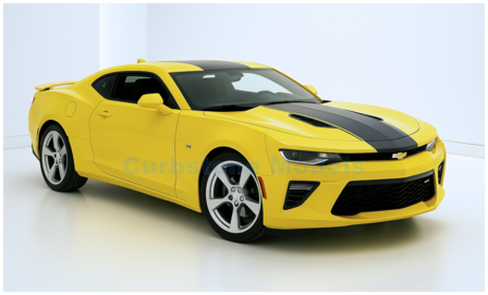 1:18 | Maisto 31698YELLOW | Chevrolet Camaro SS Yellow and Black 2016