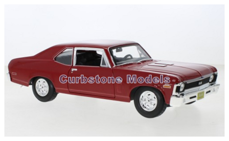 1:18 | Maisto 31132RED | Chevrolet Nova SS Coup&eacute; Red 1970