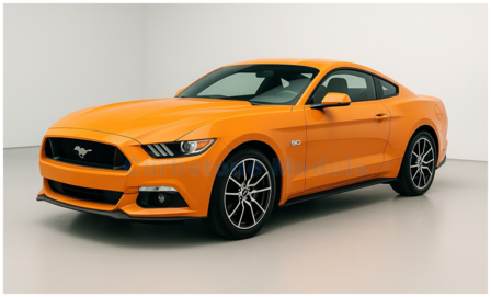 1:18 | Maisto 31197O | Ford Mustang GT Orange Metallic 2015