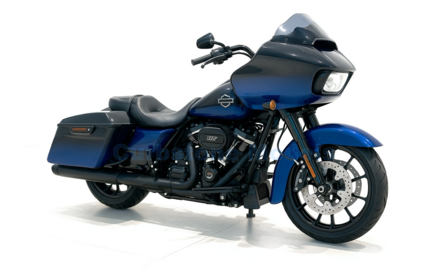 Motorfiets 1:18 | Maisto 20-19136 | Harley Davidson CVO Road Glide Blue and Black 2018