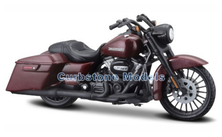 Motorfiets 1:18 | Maisto 20-19138 | Harley Davidson Road King Special Dark Red and Black 2017