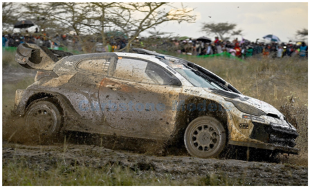 Modelauto 1:43 | Spark S6903 | Toyota Gazoo Racing GR Yaris Rally1 2025 #5 - S.Pajari  - M.Salminen