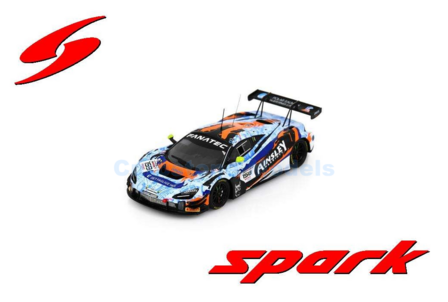 Modelauto 1:43 | Spark SB813 | McLaren 720S GT3 | Garage 59 2024 #158 - N.Kjaergaard - M.Sansom  - C.Salkfeld - J.Baldwin