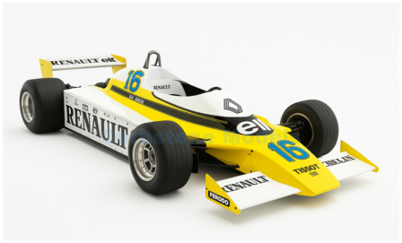 Modelauto 1:18 | Spark 18S445 | Renault Sport F1 -- Renault &Eacute;quipe Elf RS12 1979 #16 - R.Arnoux
