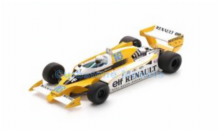 Modelauto 1:18 | Spark 18S445 | Renault Sport F1 -- Renault &Eacute;quipe Elf RS12 1979 #16 - R.Arnoux
