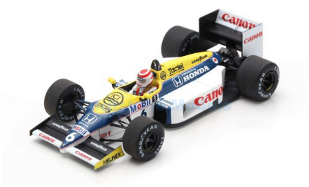 Modelauto 1:18 | Spark 18S737 | Williams Racing FW11 Honda 1986 #6 - N.Piquet