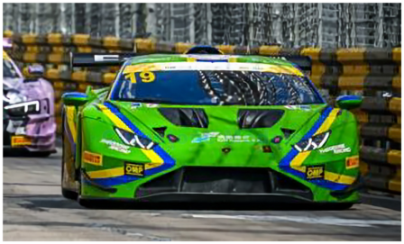 Modelauto 1:43 | Spark SA295 | Lamborghini Hurac&aacute;n GT3 EVO2 | SJM VSR Theodore Racing 2024 #19 - M.Cairoli