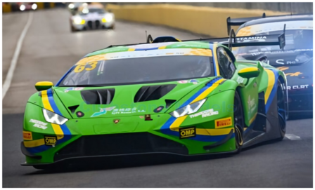 Modelauto 1:43 | Spark SA303 | Lamborghini Hurac&aacute;n GT3 EVO2 | SJM VSR Theodore Racing 2024 #63 - E.Mortara