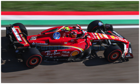 Modelauto 1:43 | Bburago 18-36844SI | Scuderia Ferrari SF24 2024 #16 - C.Sainz