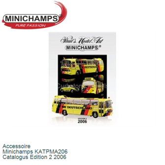 Accessoire  | Minichamps KATPMA206 | Catalogus Edition 2 2006