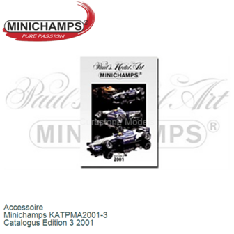 Accessoire  | Minichamps KATPMA2001-3 | Catalogus Edition 3 2001