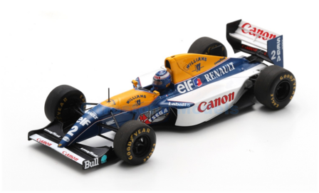 Modelauto 1:43 | Spark S7476 | Williams Grand Prix Engineering FW15C 1993 #2 - A.Prost
