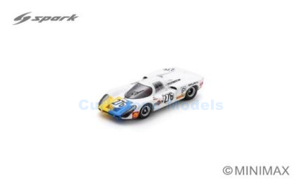 Modelauto 1:43 | Spark SI39 | Porsche 907 | German B.G. Racing Team 1969 #276 - G.Koch - H.Dechent 