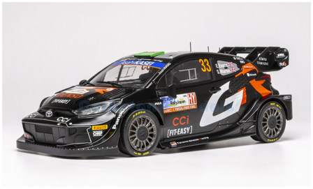 Modelauto 1:18 | IXO-Models 18RMC227.22 | Toyota Gazoo Racing GR Yaris Rally1 Hybrid 2024 #33 - E.Evans - S.Martin