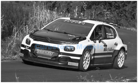 Modelauto 1:43 | IXO-Models RAM970.22 | Citro&euml;n C3 Rally2 2024 #21 - N.Gryazin - K.Aleksandrov