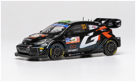 Modelauto 1:43 | IXO-Models RAM965.22 | Toyota Gazoo Racing GR Yaris Rally1 Hybrid 2024 #33 - E.Evans - S.Martin