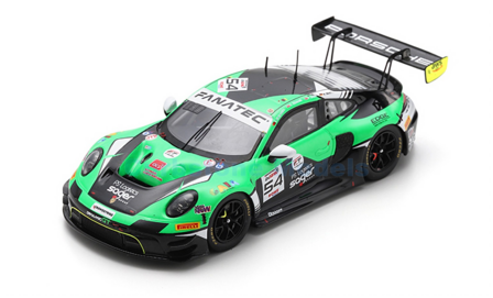Modelauto 1:43 | Spark SB834 | Porsche 911 GT3 R | Dinamic GT 2024 #54 - P.Sager - C.Z&ouml;chling  - M.Dienst - G.Oliveira